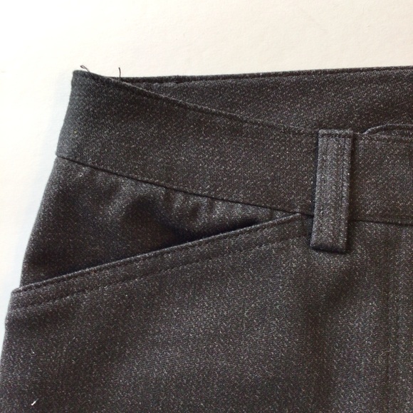 ANDREW MARC PONTE STRETCH PANTS CHARCOAL SIZE 2 - Picture 10 of 15